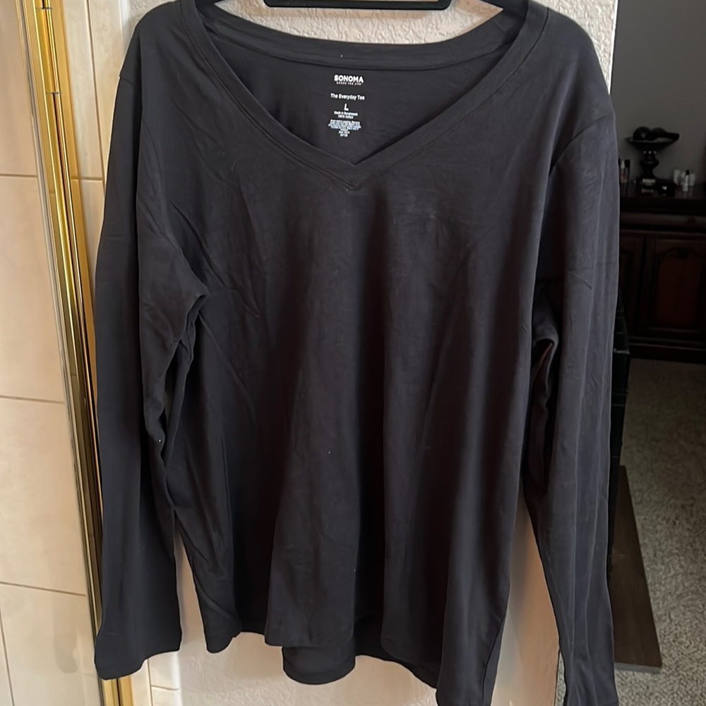 Sonoma, long sleeve T-shirt, brand new, never worn size large